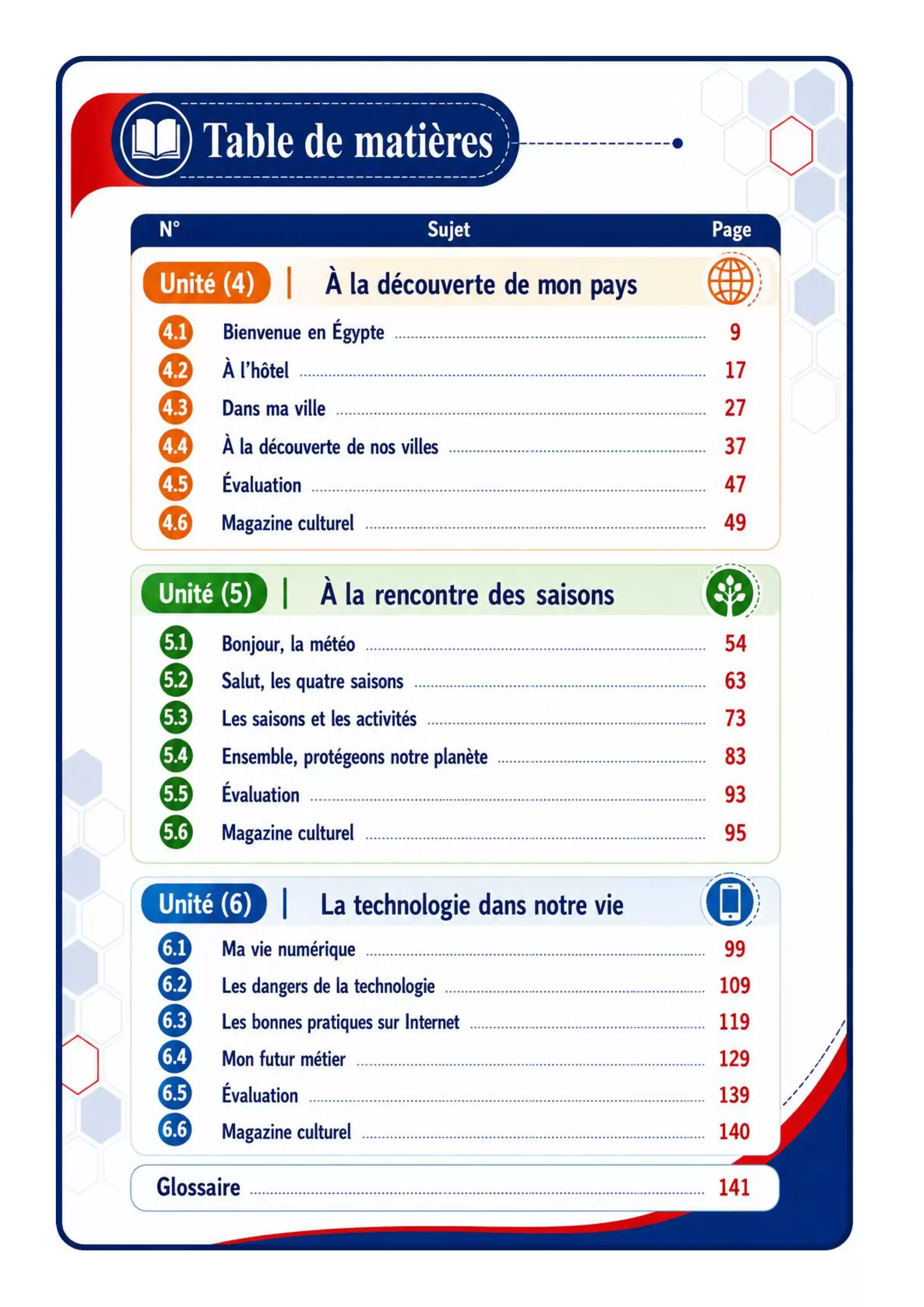 صفحة 5 من كتاب اللغة الفرنسية للصف الثاني الثانوي البكالوريا المصرية 2027 PDF الترم الثاني | Le français Clé d’avenir