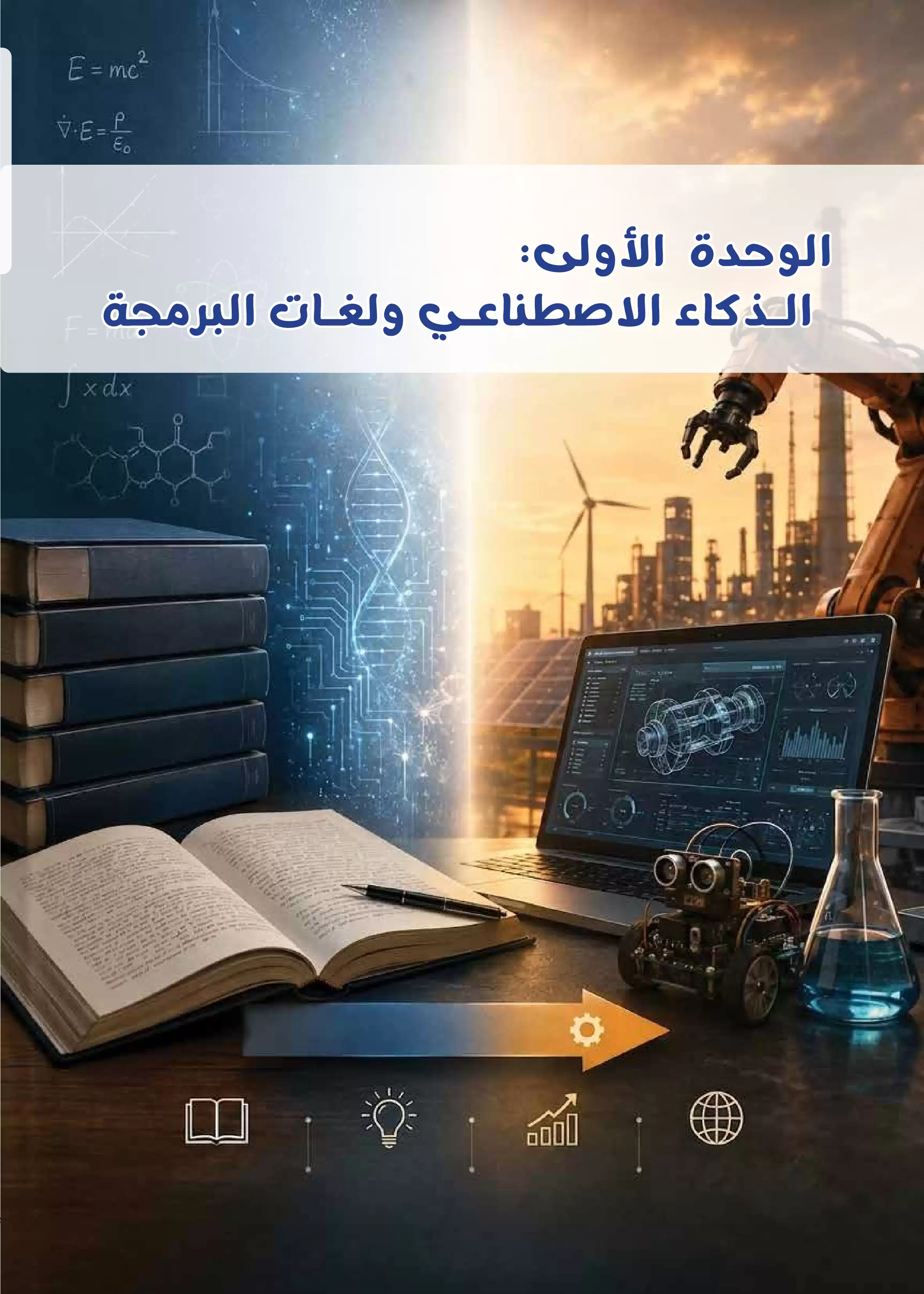 صفحة 4 من كتاب الكمبيوتر وتكنولوجيا المعلومات للصف الثالث الإعدادي الترم الأول 2027 PDF | البرمجة والذكاء الاصطناعي