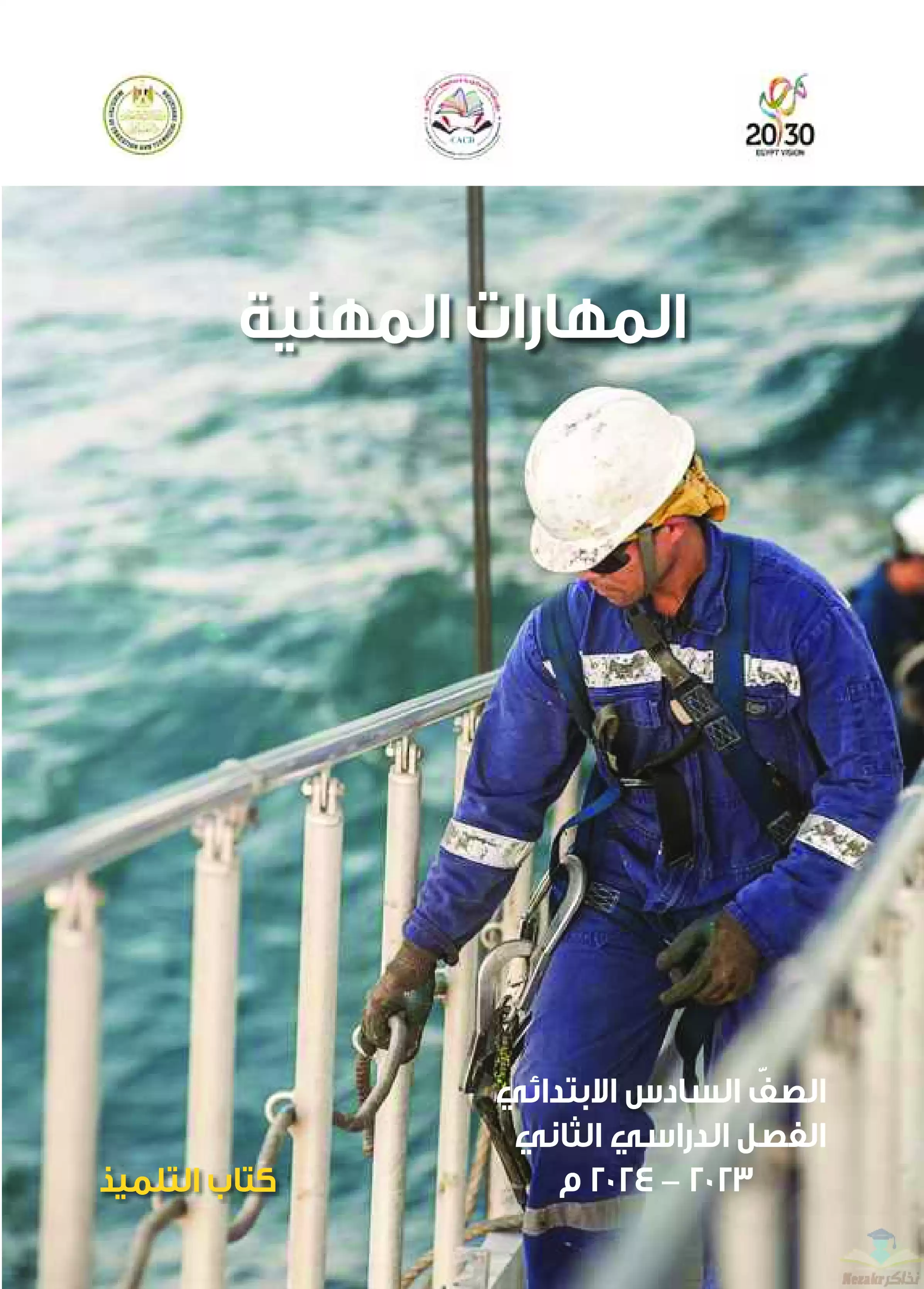 تحميل كتاب الوزارة فى المهارات المهنية للصف السادس الابتدائى الترم الثانى 2024 بصيغة PDF