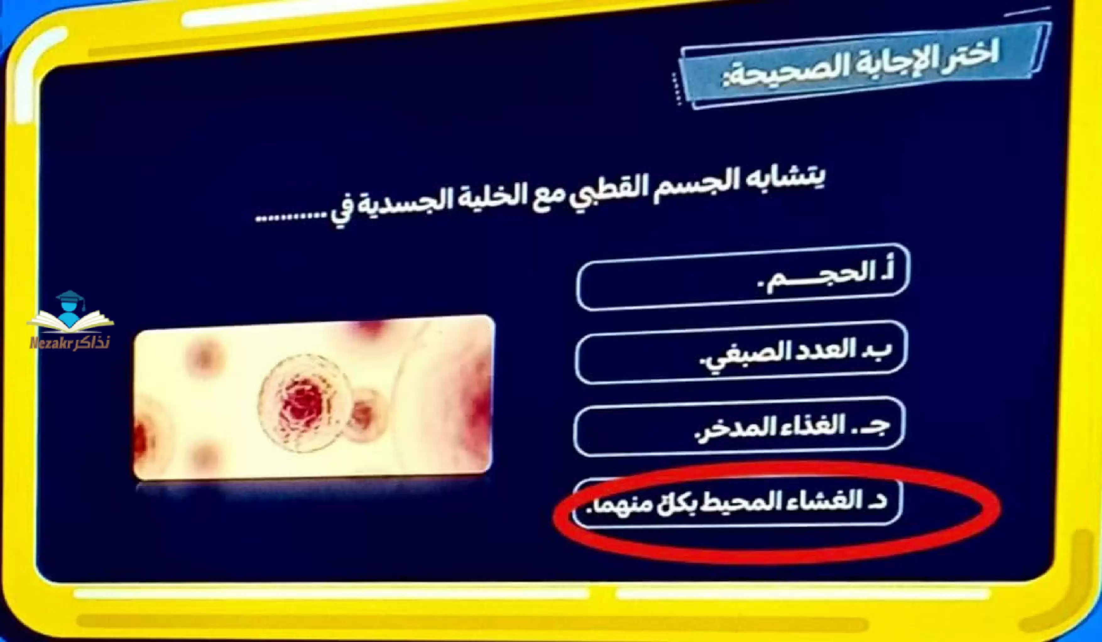 أسئلة وتدريبات على درس التكاثر في الانسان للثانوية العامة من إعداد قناة مدرستنا