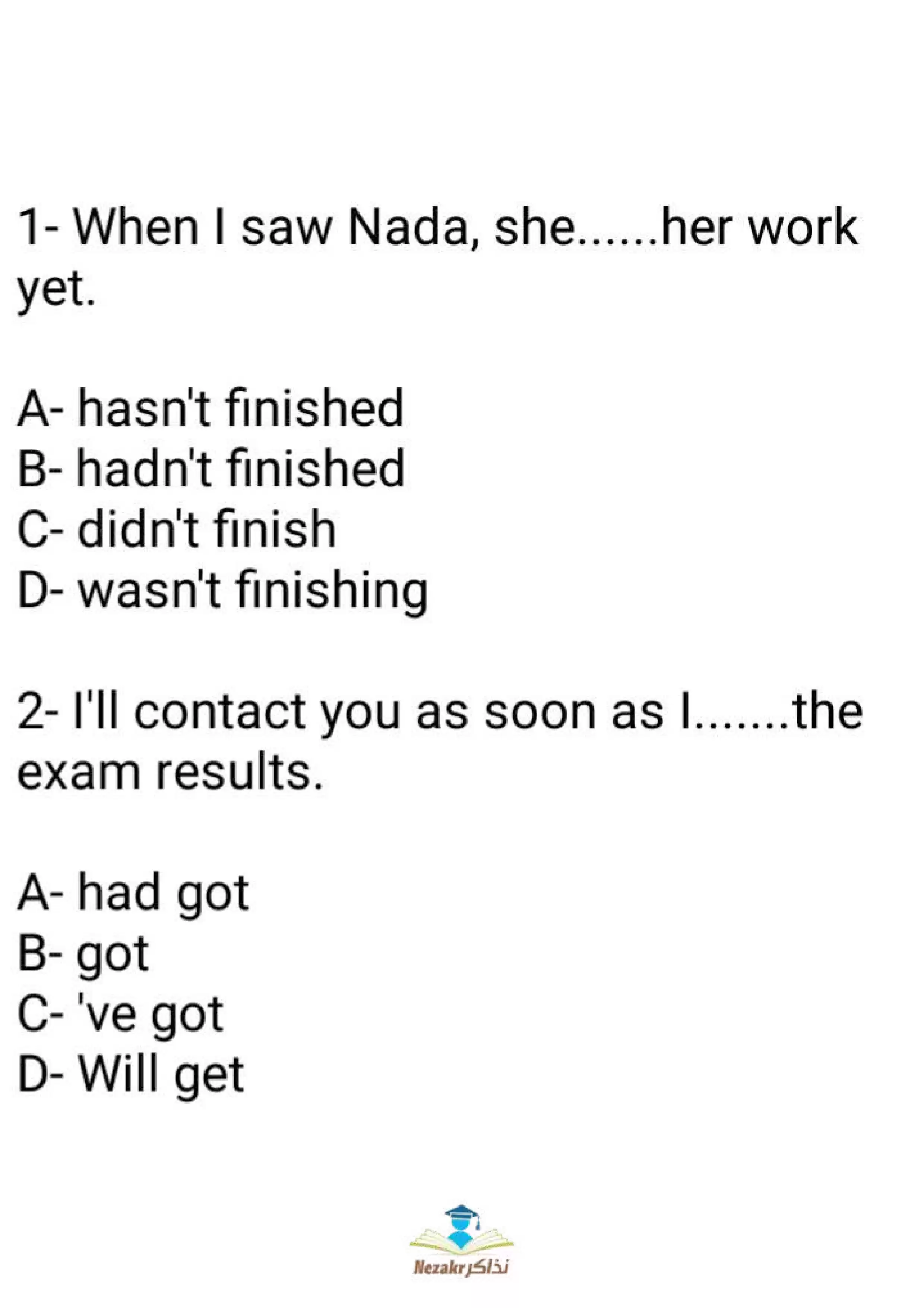 أسئلة منصة حصص مصر على منهج اللغة الإنجليزية للثانوية العامة (كل الوحدات) PDF بالاجابات النموذجية